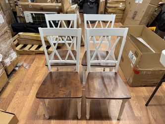 Set of 4 Farmhouse Dining Chairs