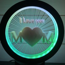 3D LED Lamp For Mother's Day