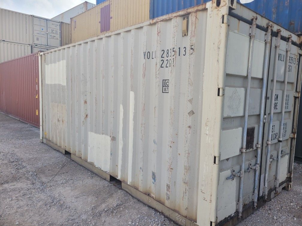 20ft Wind & Water Tight Shipping Containers For Sale 