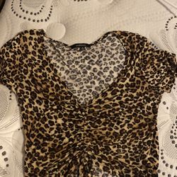 Cheetah Crop Top