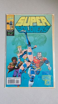 Marvel Comics Super Soldiers #
