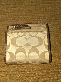 Small coach Wallet