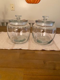 Large glass jars