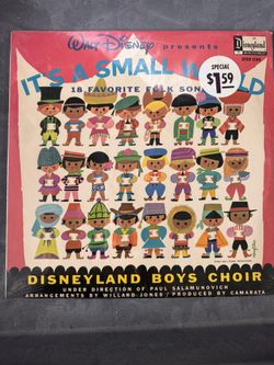 Walt Disney's It's A Small World Vinyl Album Record