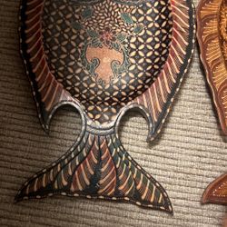 Batik Fish Tray