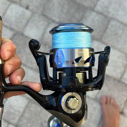 G loomis E6X and tsunami evict 4000