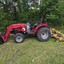 Mahindra 1626 HST Tractor And 6' Countyline Mower
