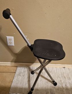 Folding cane chair