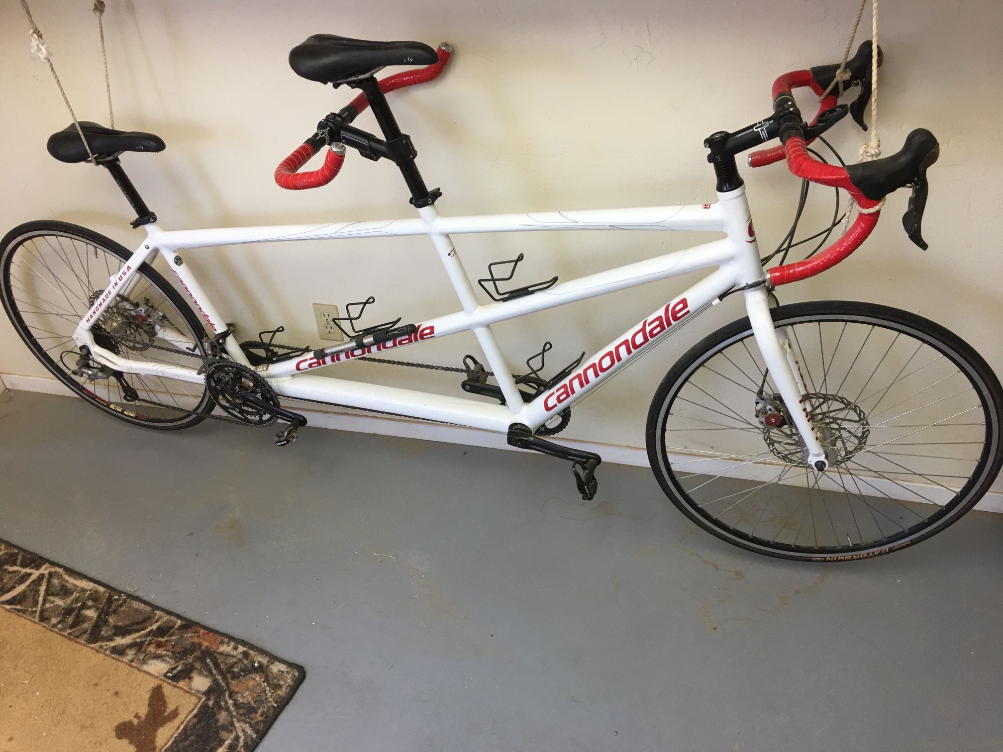 Cannondale aluminum frame Tandem. Size jumbo/medium