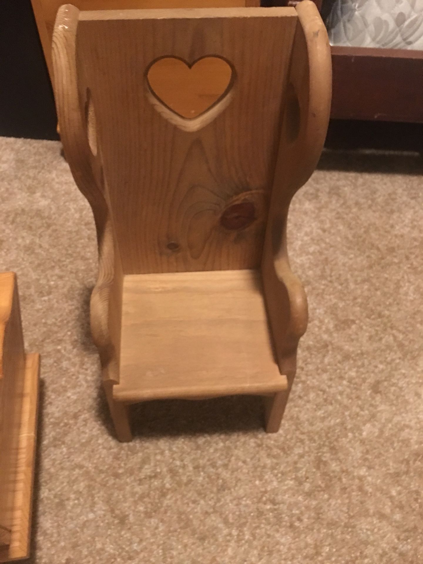Wooden chair