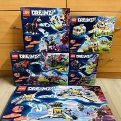Lot Of Lego 5 Sets Dreamzzz( Brand New )