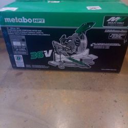METABO HPT10"255mm Cordless Slide Miter Saw
