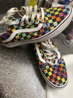 Multicolored Vans