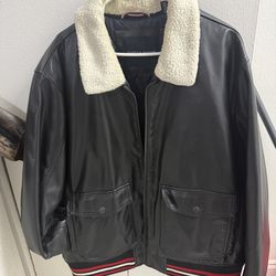 Tommy Hilfiger faux leather jacket