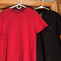 Hilfiger and Polo T-shirts - Size M/L