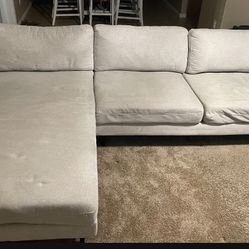 2 Piece Sectional With Chaise