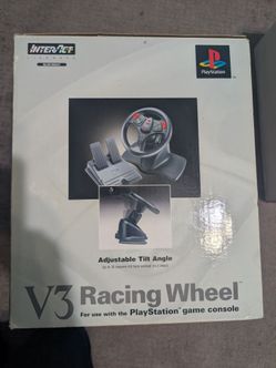 InterAct V3 Racing Wheel for PS1 NEW