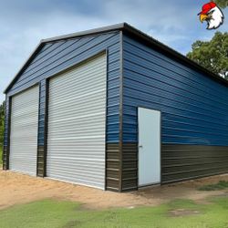 30’ x 50’ Metal Shop 