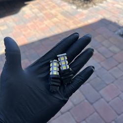 Set Led Light 3156/3157 Reverse Turn Signal Brake Stop White 6500k / Luz de Reversa Señal Cruce Stop