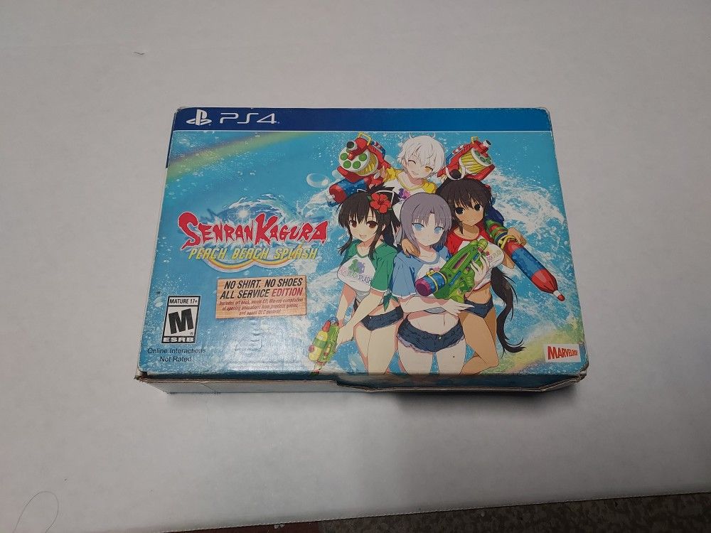 Senran Kagura Peach Beach Splash: No Shoes, No Shirt, All Service Edition)