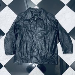 Woman’s Mossino Leather Jacket 