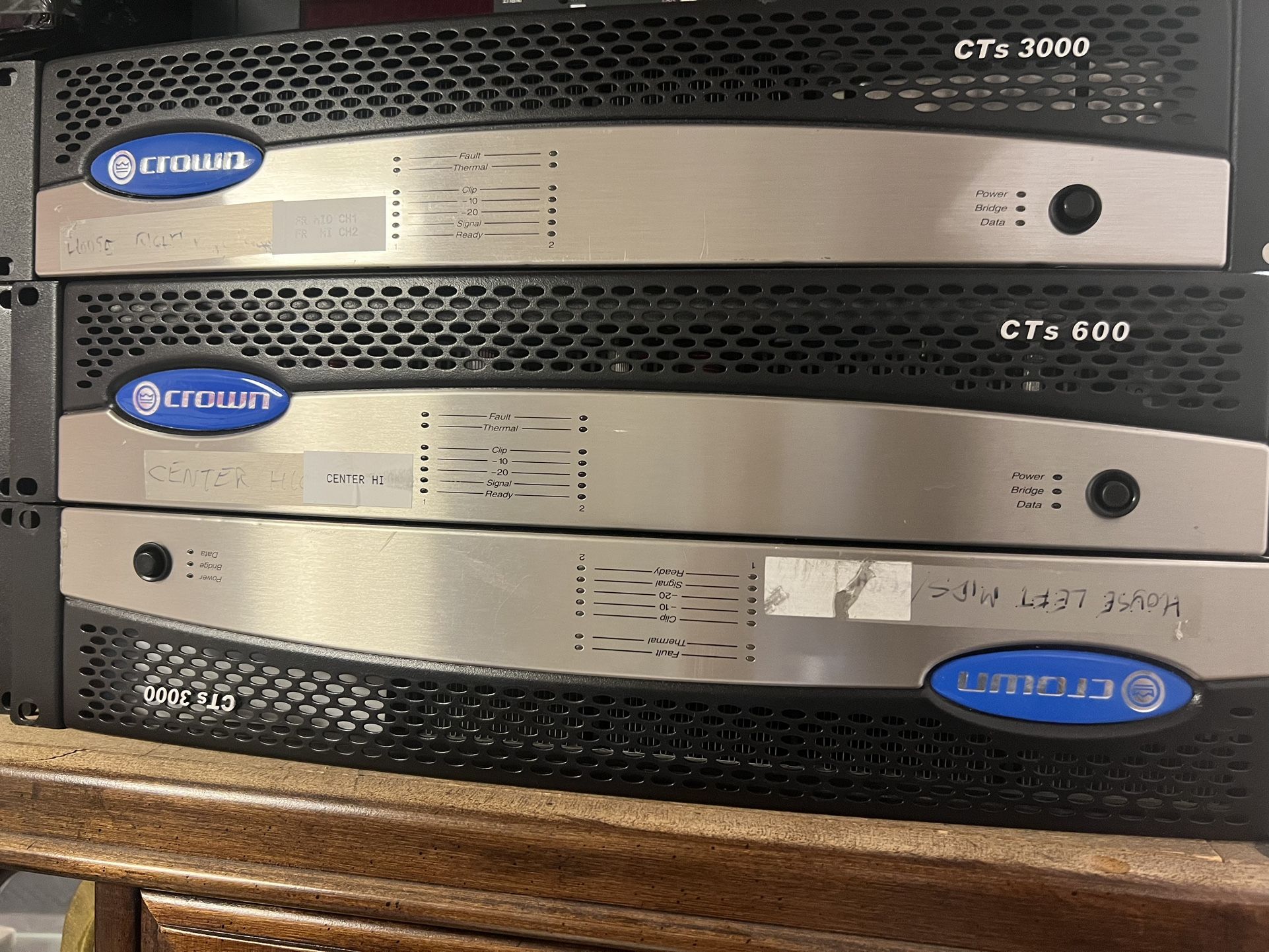 Amplifier Crown CTS 3000