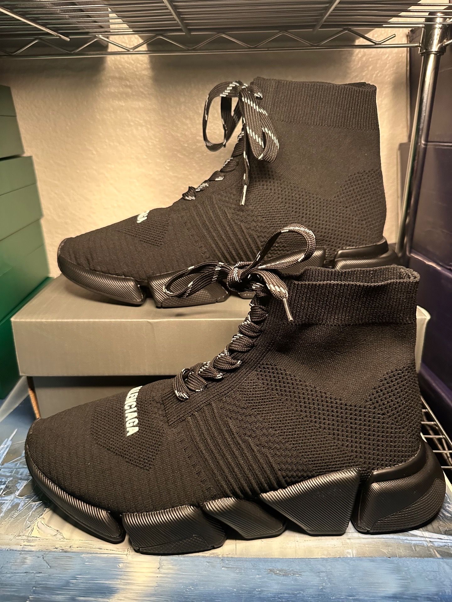 Balenciaga with laces