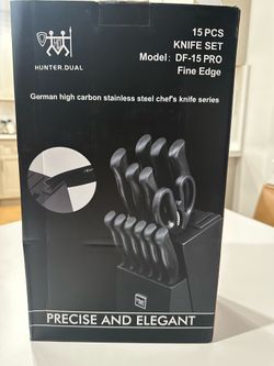 Hunter.Dual Knife Set 15PCS