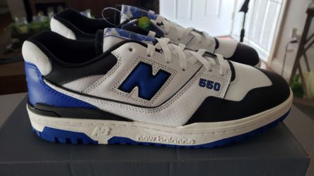 New Balance 550 Sneaker Team Shift Pack White Royal Black