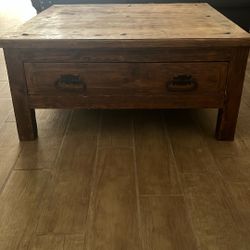 Hardwood Coffee Table 