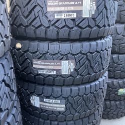 New Nitto 37X13.50R20 Recon Grappler Tires