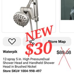 Waterpik
12-spray  Shower Head 