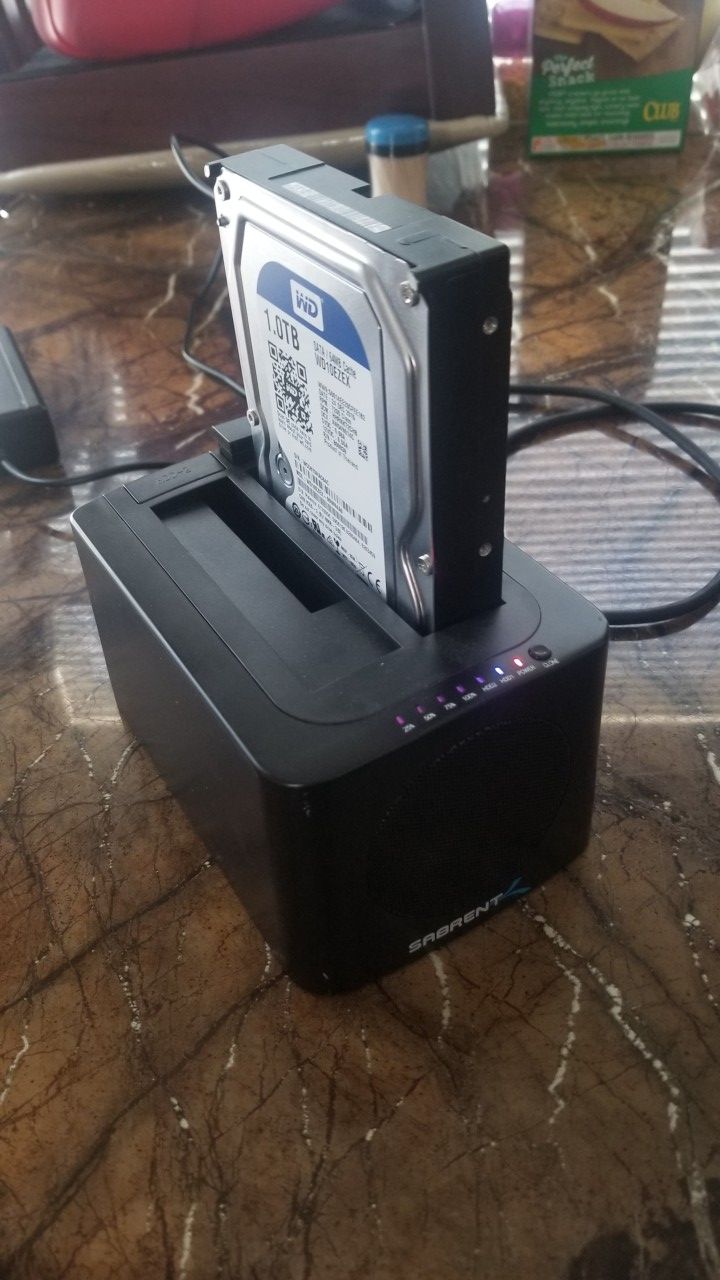 Sabrent EC-HDFN HDD docking station- 600 MBps