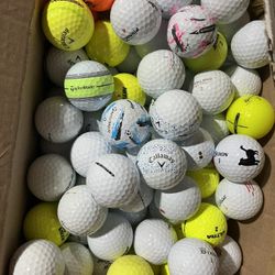 BOXES OF 100 GOLF BALLS