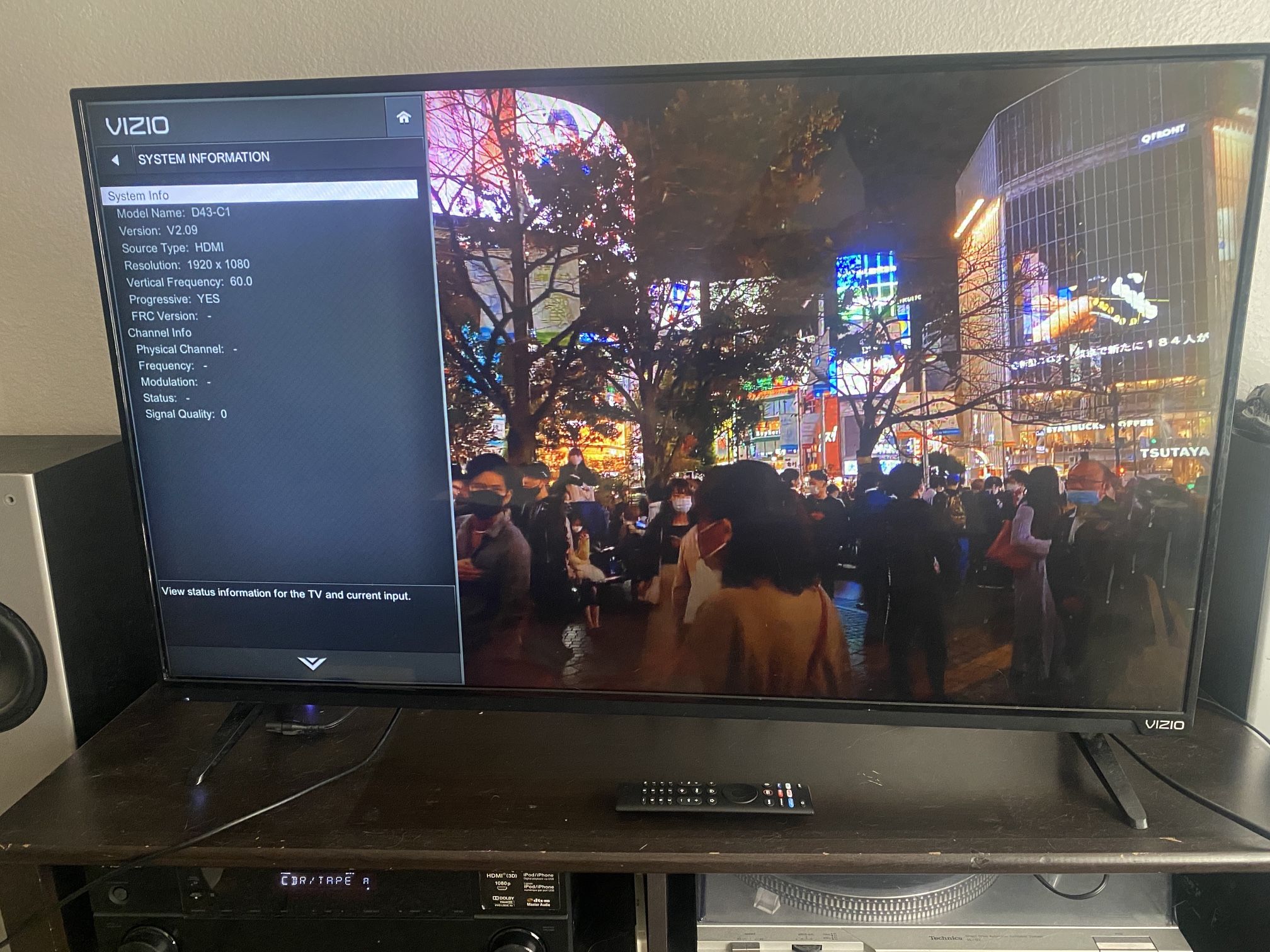 Vizio D43-C1 43" 1080p LED HD TV