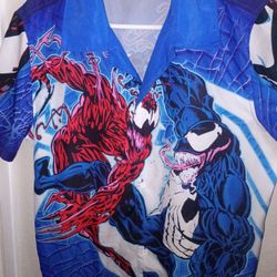 Marvel Button Up Shirt
