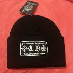 Chrome 🖤Hearts BEANIE ‼️