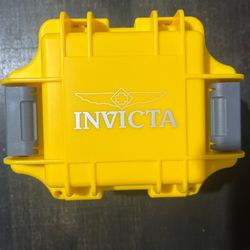 Invicta 1-slot Dive Impact Case Yellow (Brand New)