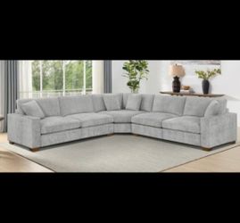 50% off Deep seated 3 piece couch power sofa sectional