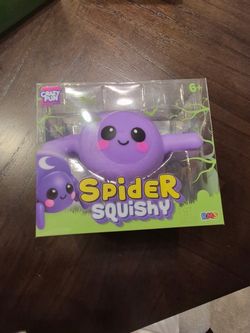 Crazy Fun Spider Squishy Toy Set