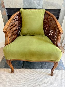 Mid Century Wicker Chair
