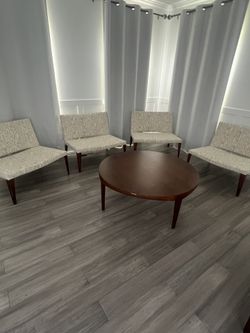 Coffee Table With Chairs