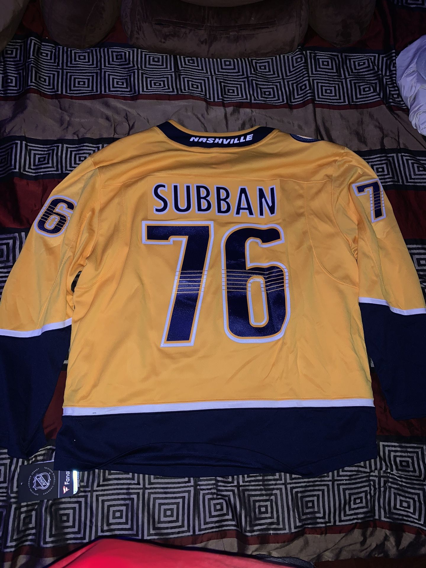 PK Subban Hockey Jersey Authentic Size XL Brand New With Tag