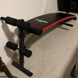 Bench press for abs