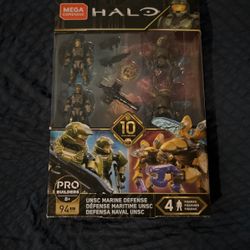 Halo Mega Construx UNSC MARINE DEFENSE 