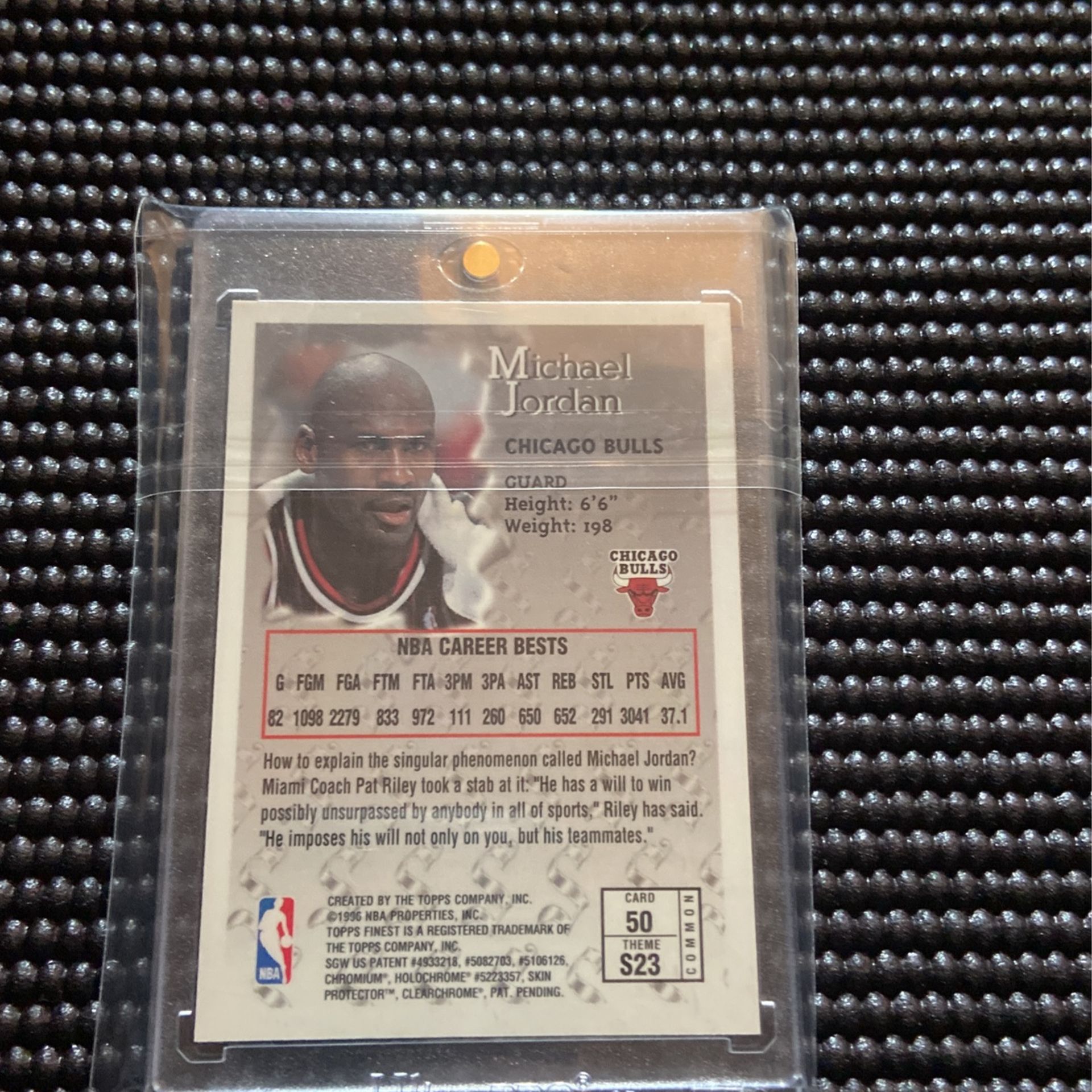 1995 Topps, Finest Michael Jordan