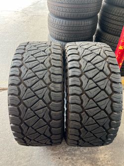 2) TIRES 33x12.50/20” PREDATOR R/T, Like New