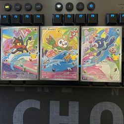 Pokemon First Partners Illustration Cards