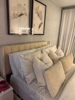 Full Size Bed Frame with storage