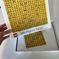 Lego Minifigure Faces 1000 Piece Puzzle